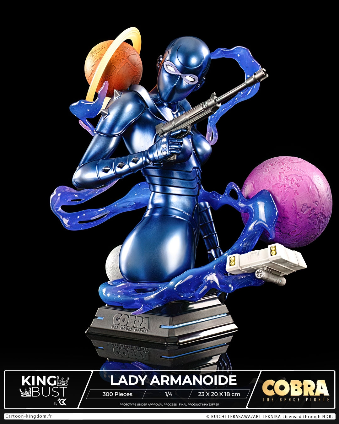 Lady Armanoid King Bust par Cartoon Kingdom - buste 1/4 Cobra de 23 cm