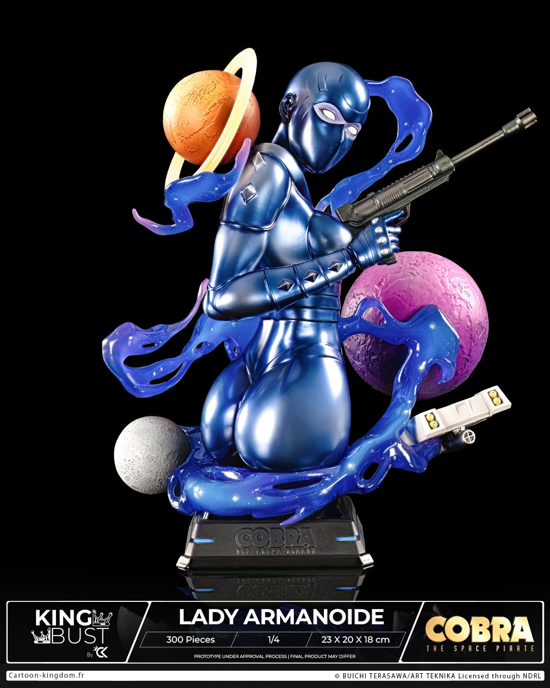 Lady Armanoid King Bust par Cartoon Kingdom - buste 1/4 Cobra de 23 cm