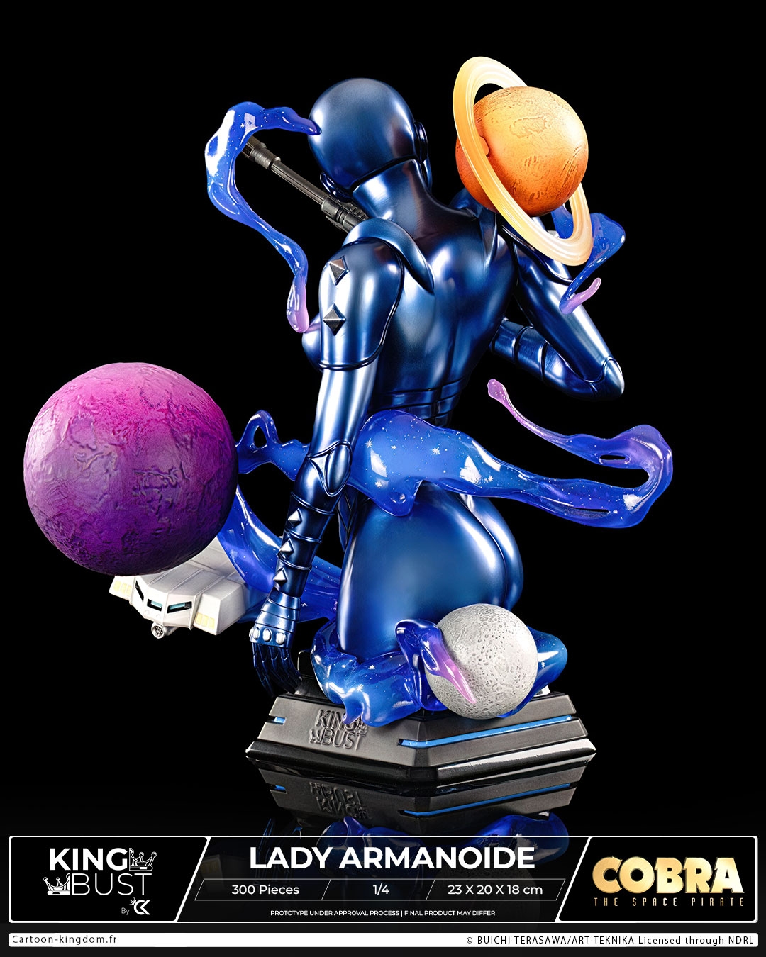 Lady Armanoid King Bust par Cartoon Kingdom - buste 1/4 Cobra de 23 cm