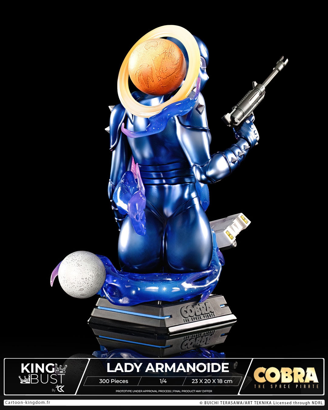 Lady Armanoid King Bust par Cartoon Kingdom - buste 1/4 Cobra de 23 cm