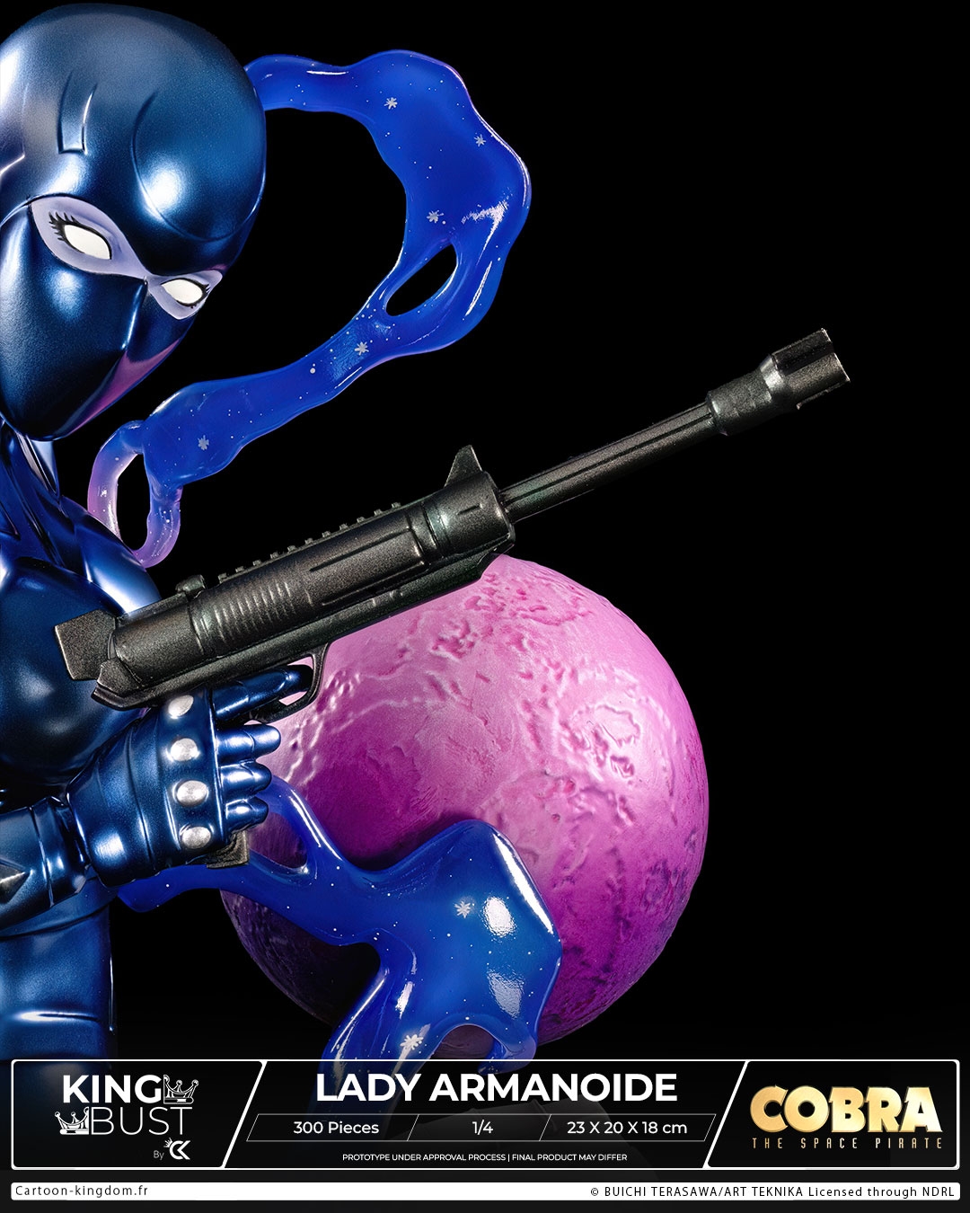 Lady Armanoid King Bust par Cartoon Kingdom - buste 1/4 Cobra de 23 cm