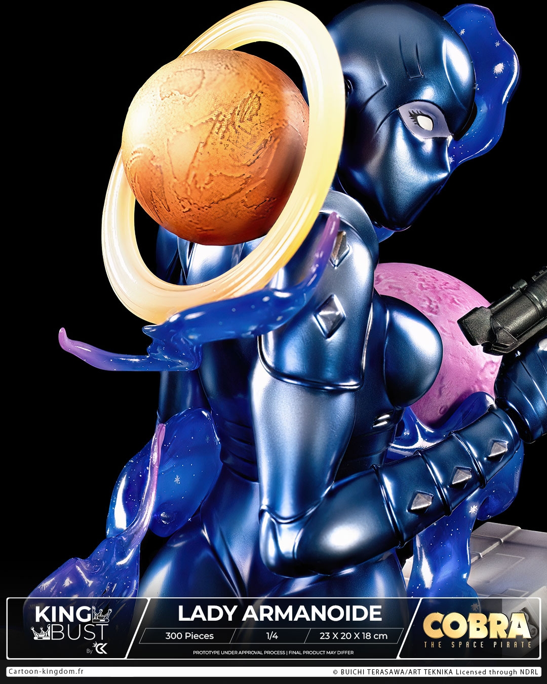 Lady Armanoid King Bust par Cartoon Kingdom - buste 1/4 Cobra de 23 cm