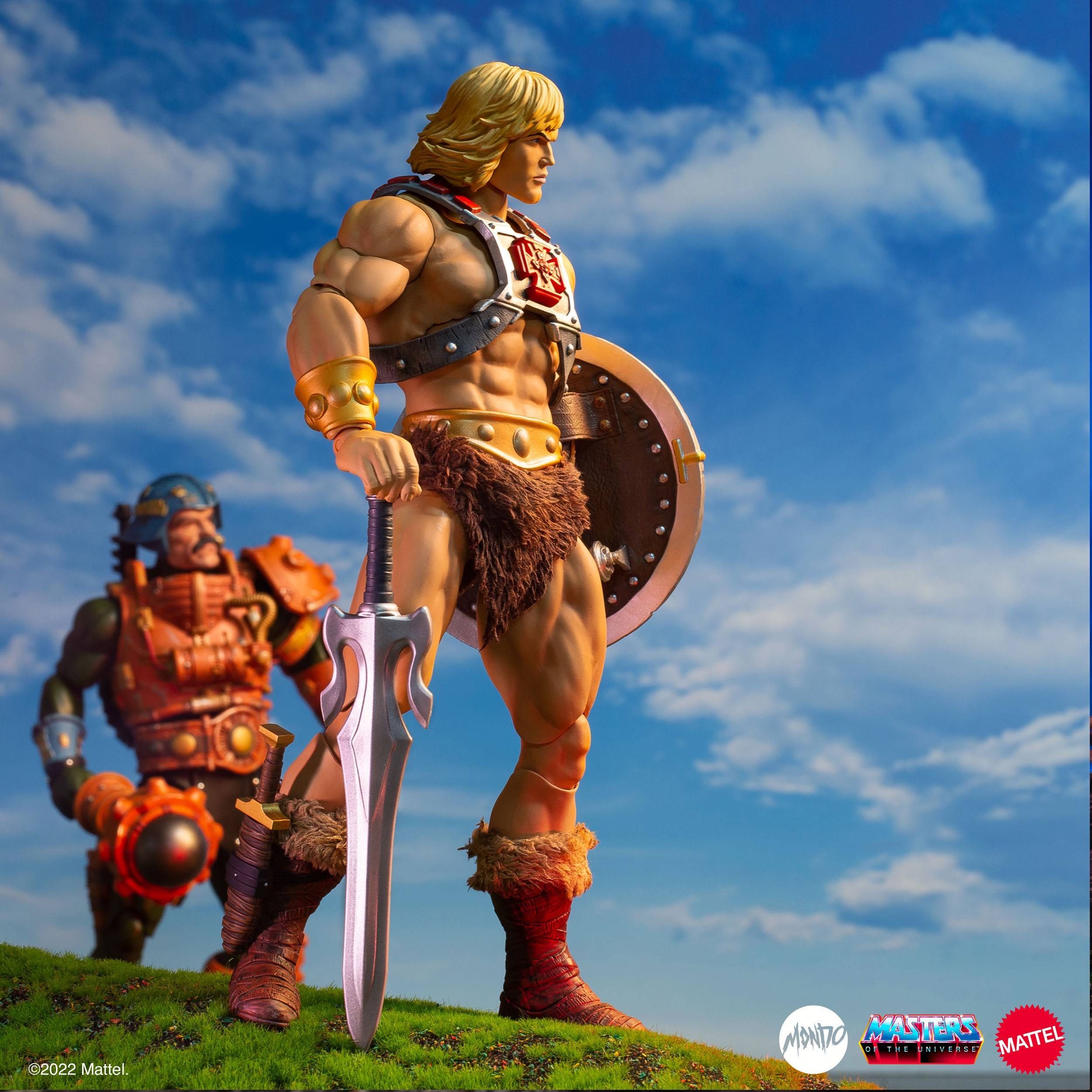 He-Man par Mondo - figurine 1/6 Les Maîtres De L'univers de 30 cm