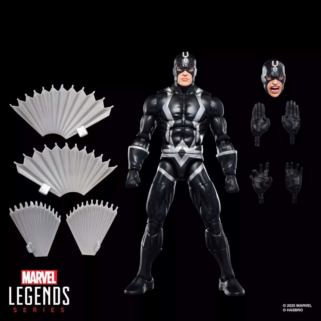 Black Bolt et Triton Marvel Legends par Hasbro - figurine Marvel de 15 cm