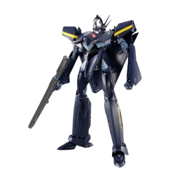 VF-17S Nightmare Stealthvalkyrie (Gamlin Kizaki use) DX Chogokin par Bandai - figurine Macross 7 de 25 cm