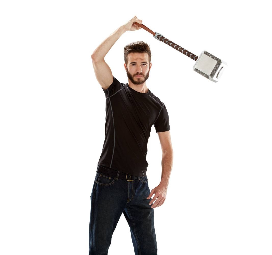 Mjolnir Marvel Legends par Hasbro - réplique 1/1 Marvel de 50 cm