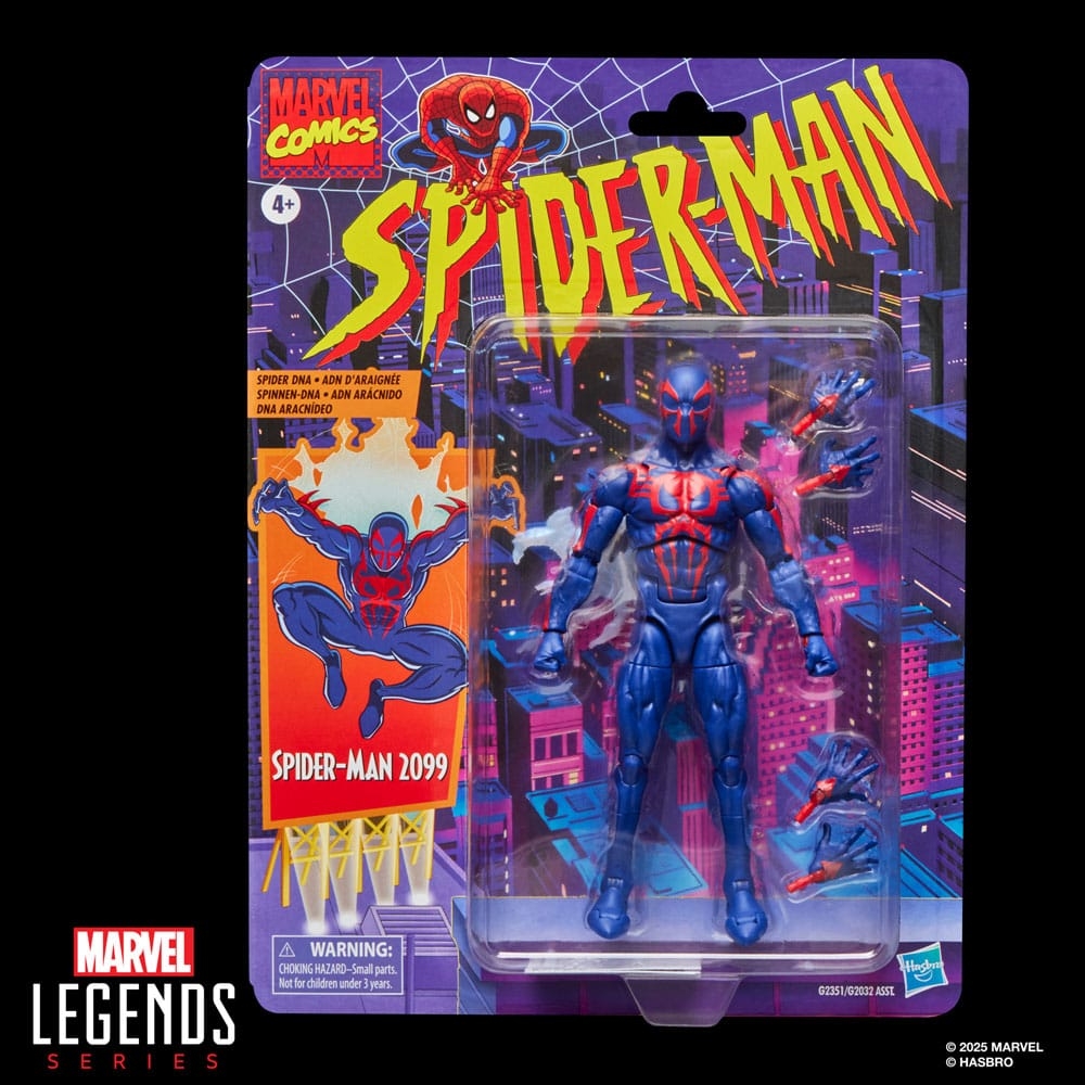 Spider-Man 2099 Marvel Legends par Hasbro - figurine Marvel de 15 cm