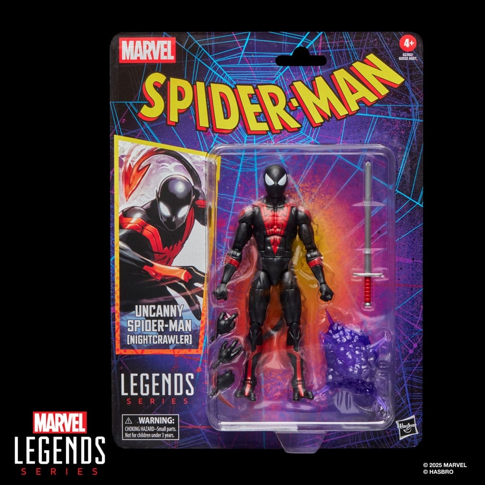 Uncanny Spider-Man (Nightcrawler) Marvel Legends par Hasbro - figurine X-Men de 15 cm