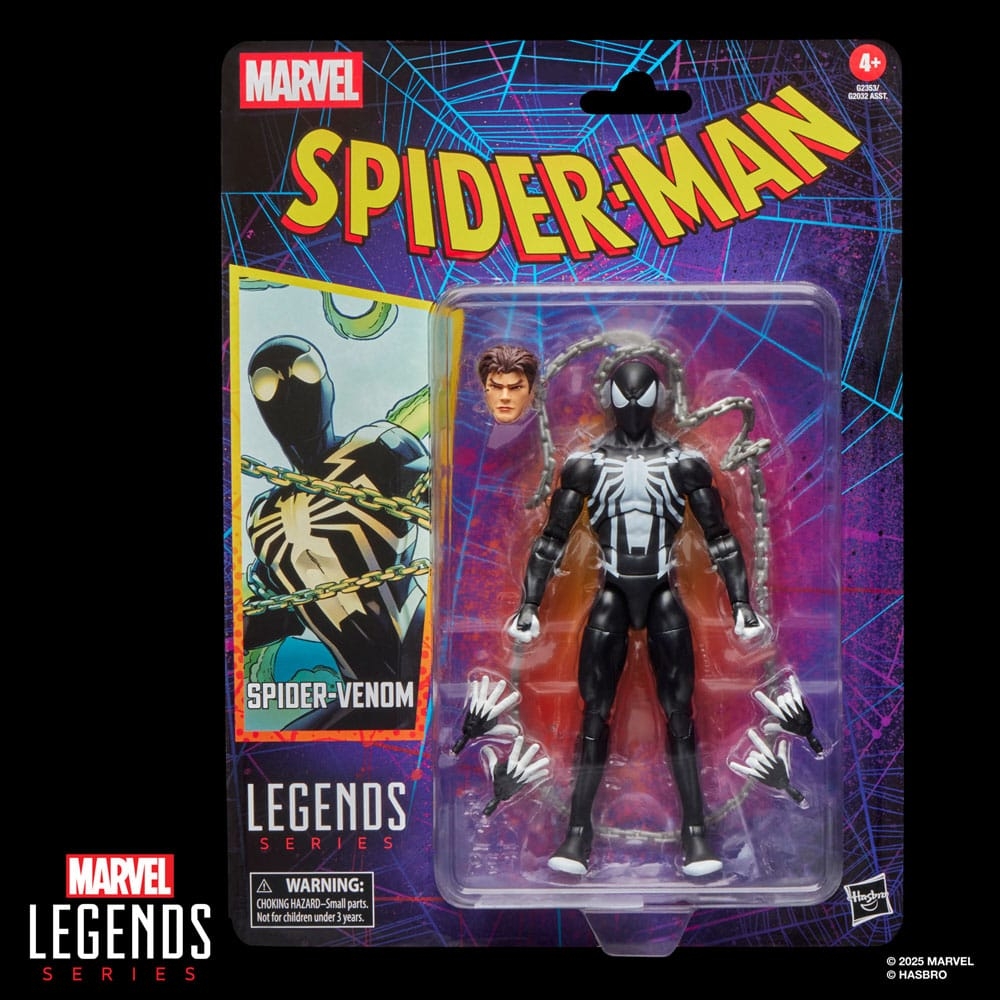 Spider Venom Marvel Legends by Hasbro - Spider-Man 15 cm action figure