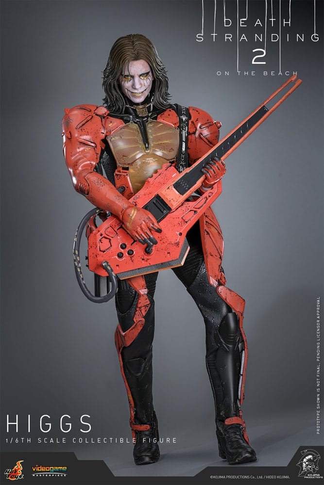 Higgs Collector Edition par Hot Toys - figurine 1/6 Death Stranding 2 : On The Beach de 33 cm - Reference VGM79