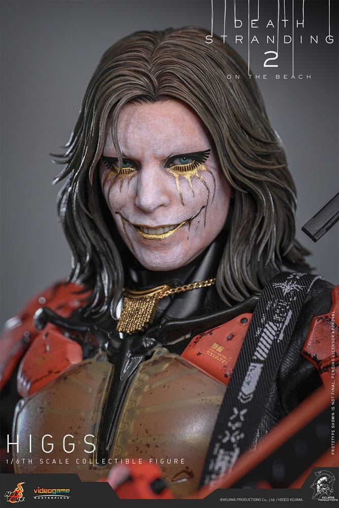 Higgs Collector Edition par Hot Toys - figurine 1/6 Death Stranding 2 : On The Beach de 33 cm - Reference VGM79