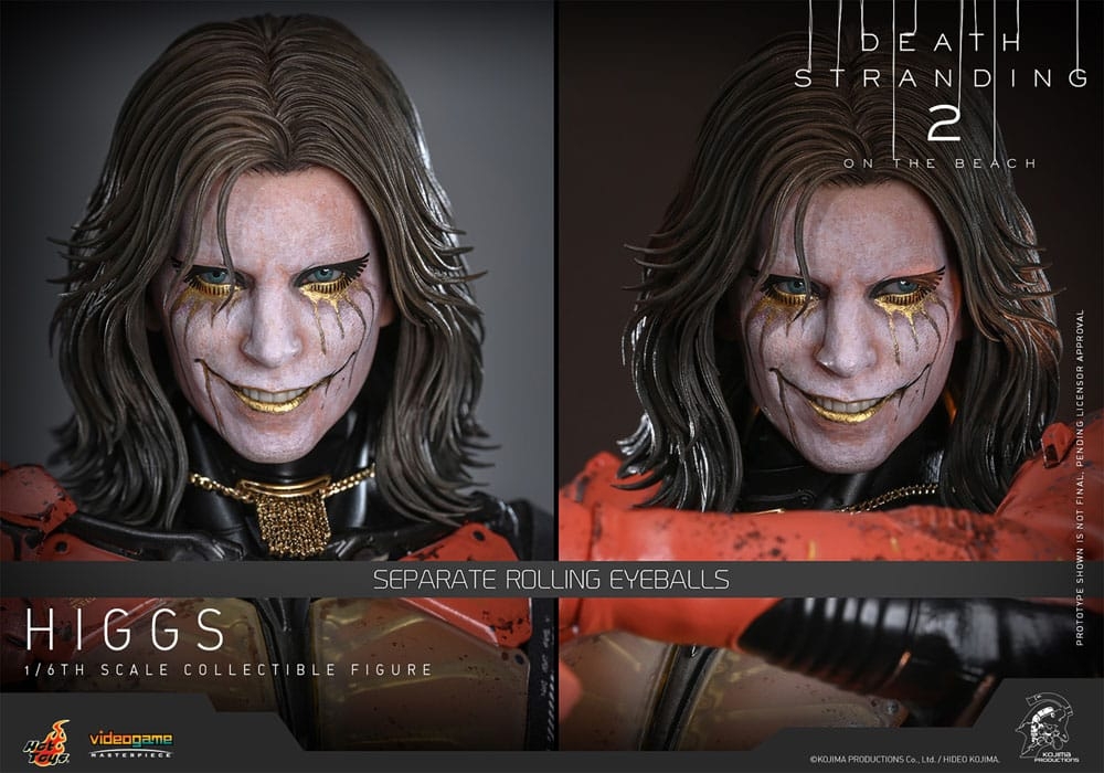 Higgs by Hot Toys Collector Edition version - Death Stranding 2 : On The Beach 1/6 scale action figure - Reference VGM79