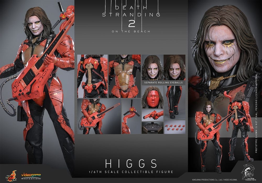 Higgs by Hot Toys Collector Edition version - Death Stranding 2 : On The Beach 1/6 scale action figure - Reference VGM79