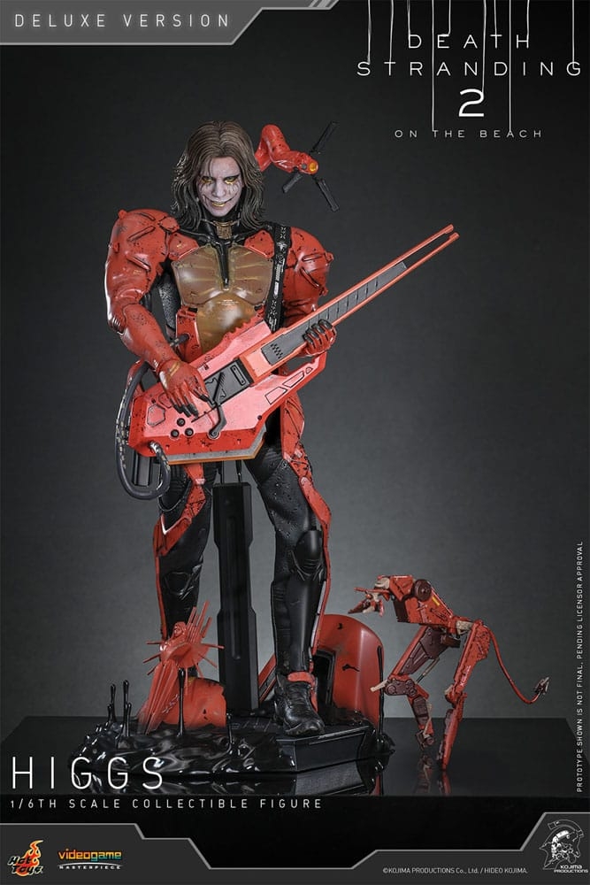 Higgs Deluxe version par Hot Toys - figurine 1/6 Death Stranding 2 : On The Beach de 33 cm - Reference VGM80