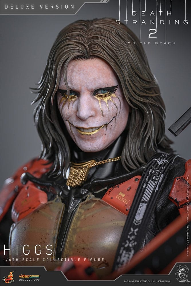Higgs Deluxe version par Hot Toys - figurine 1/6 Death Stranding 2 : On The Beach de 33 cm - Reference VGM80