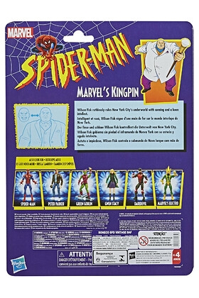 Le Caid Marvel Legends par Hasbro - figurine Spider-Man de 15 cm