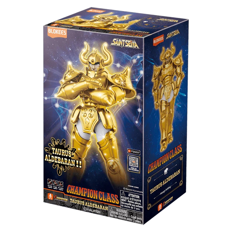 Taurus Aldebran Champion Class by Blokees - Saint Seiya 16 cm action figure - Reference 06