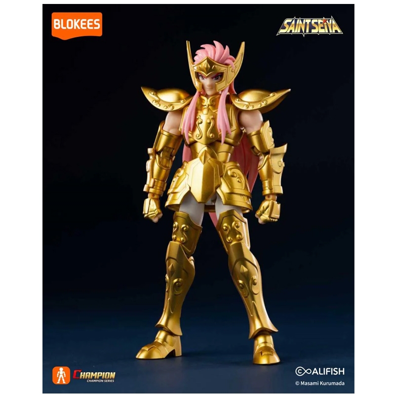 Camus du Verseau Champion Class par Blokees - figurine Saint Seiya de 16 cm - Reference 08