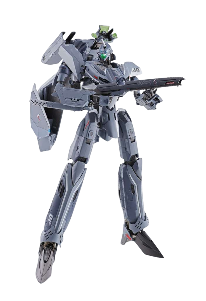 Vf-31a Kairos (10th anniversary) DX Chogokin par Bandai Tamashii Nations - figurine Macross Delta de 26 cm