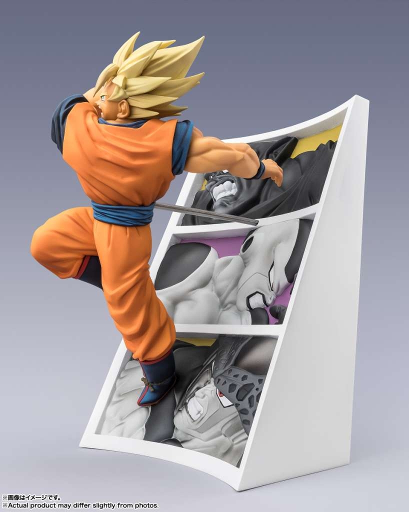 Super Saiyan Son Goku (The Battle Trail) Figuarts Zero par Bandai Tamashii Nations - figurine Dragon Ball Z de 22 cm