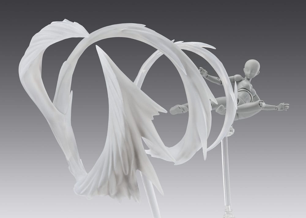 Wind White SH Figuarts par Bandai Tamashii Nations - effet de 15 cm