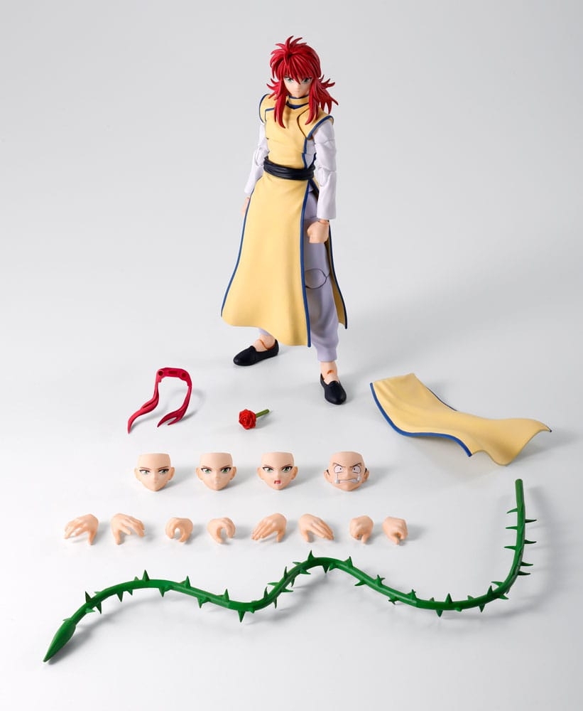 Kurama SH Figuarts par Bandai Tamashii Nations - figurine Yu Yu Hakusho de 15 cm