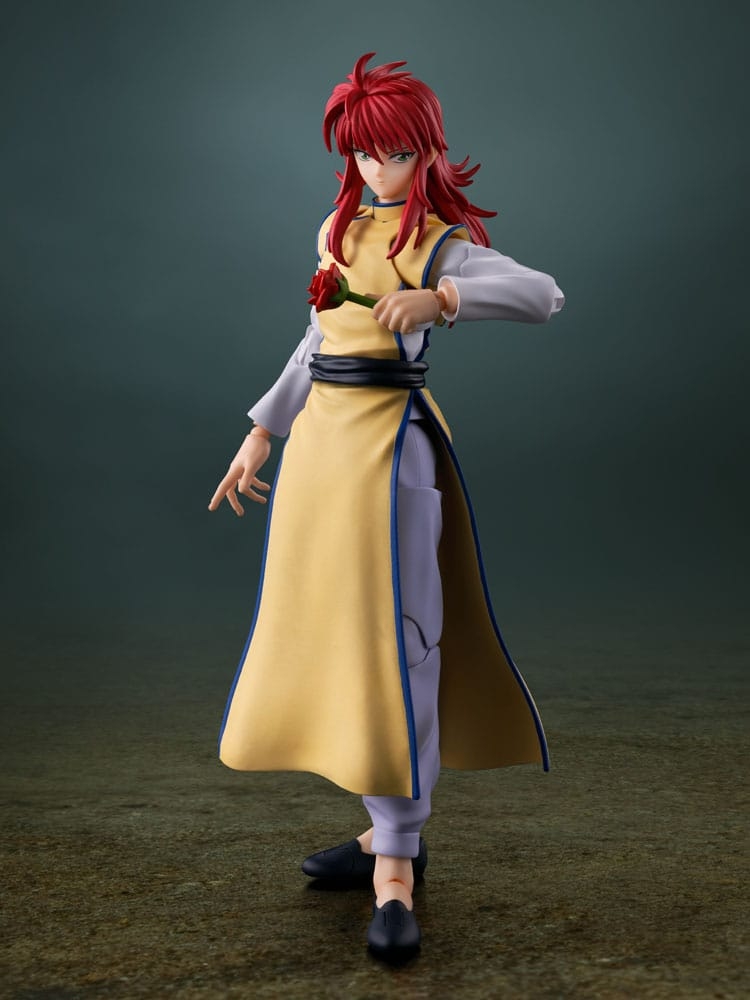 Kurama SH Figuarts par Bandai Tamashii Nations - figurine Yu Yu Hakusho de 15 cm