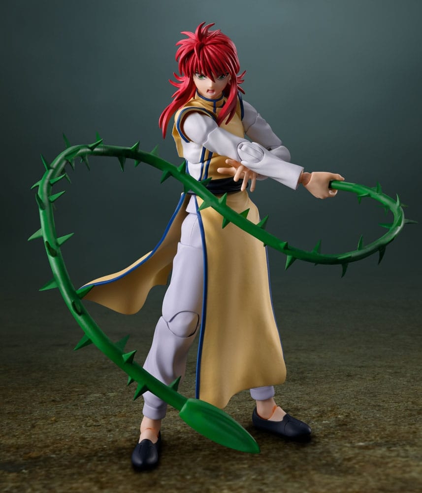 Kurama SH Figuarts par Bandai Tamashii Nations - figurine Yu Yu Hakusho de 15 cm