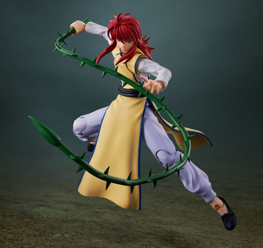 Kurama SH Figuarts par Bandai Tamashii Nations - figurine Yu Yu Hakusho de 15 cm