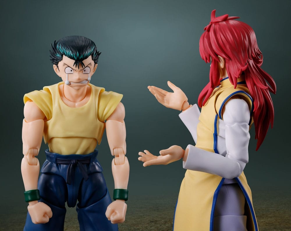Kurama SH Figuarts par Bandai Tamashii Nations - figurine Yu Yu Hakusho de 15 cm