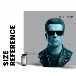 T-800 (Model 101) Art Mask by Pure Arts - Terminator 2: Judgment Day 1/1 scale bust