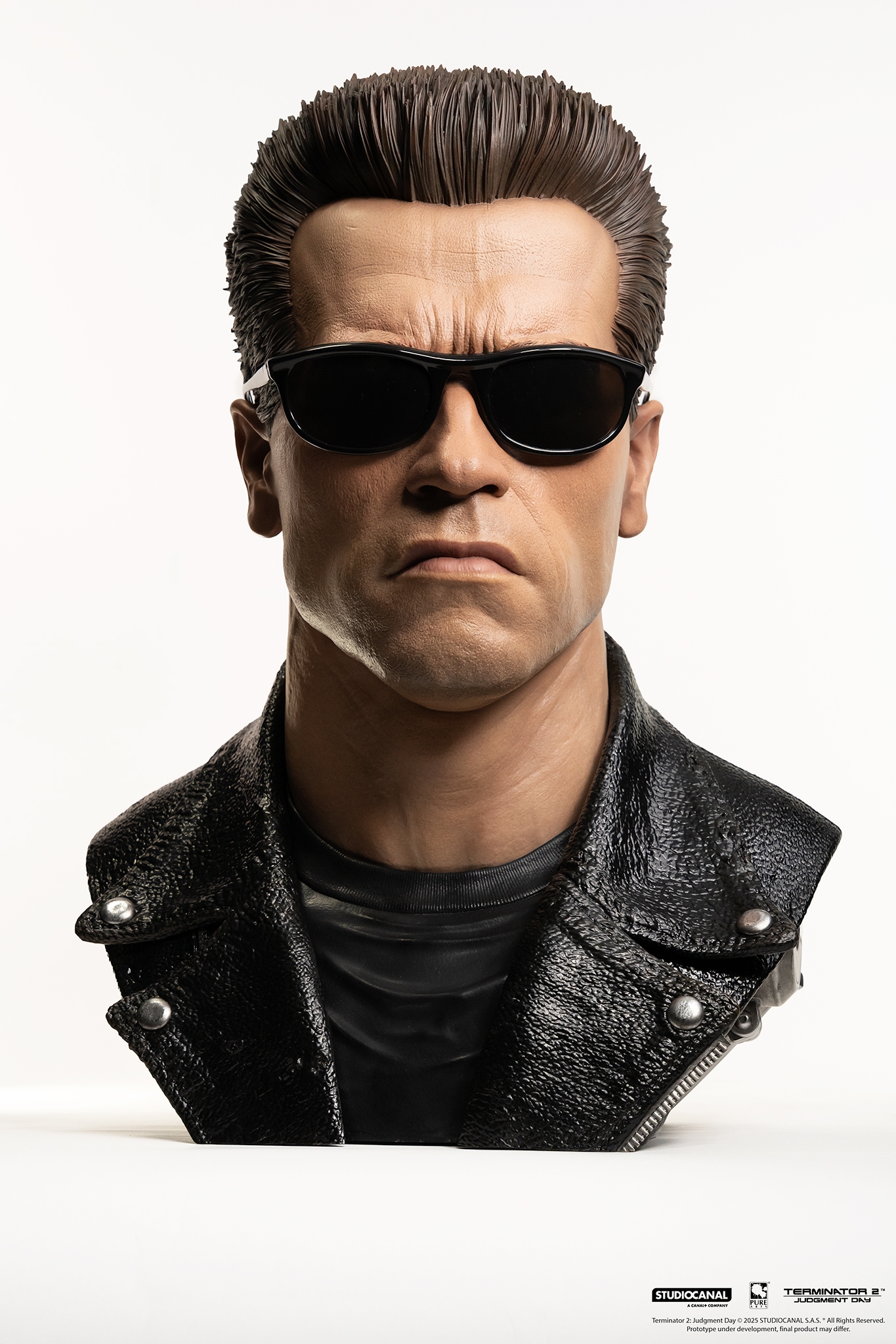 T-800 (Model 101) Art Mask by Pure Arts - Terminator 2: Judgment Day 1/1 scale bust