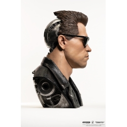 T-800 (Model 101) Art Mask par Pure Arts - buste 1/1 Terminator 2 : Le Jugement Dernier de 47 cm