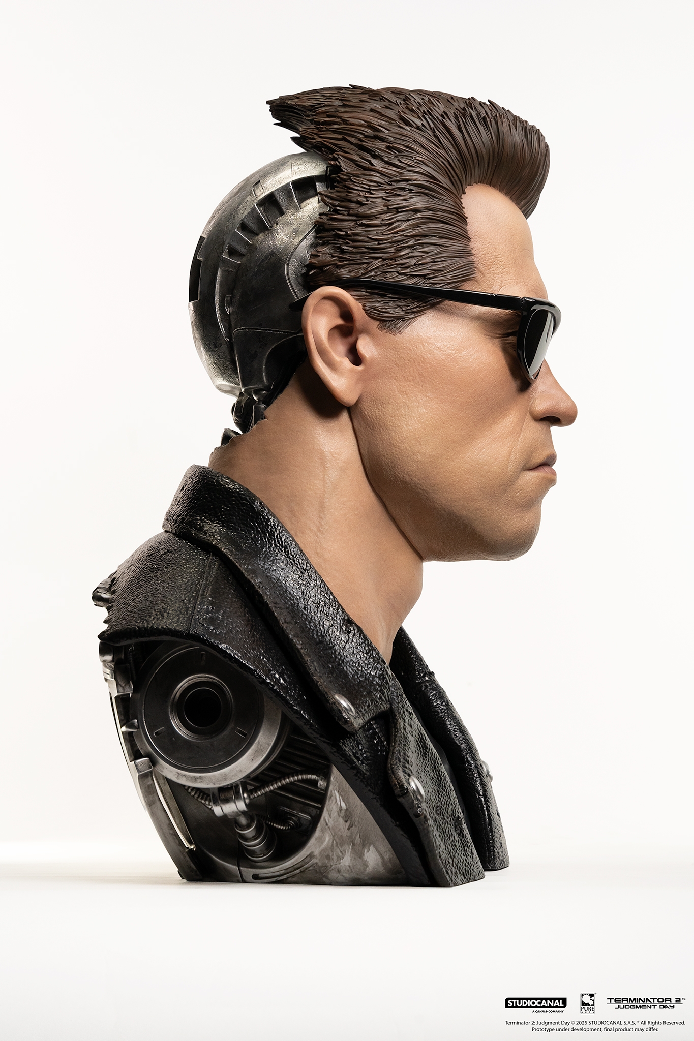 T-800 (Model 101) Art Mask by Pure Arts - Terminator 2: Judgment Day 1/1 scale bust