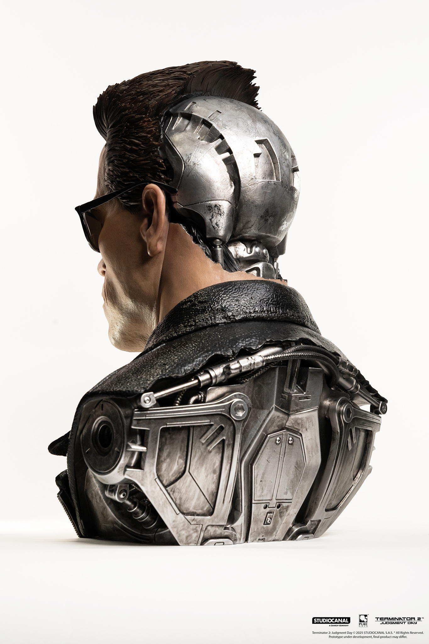 T-800 (Model 101) Art Mask par Pure Arts - buste 1/1 Terminator 2 : Le Jugement Dernier de 47 cm