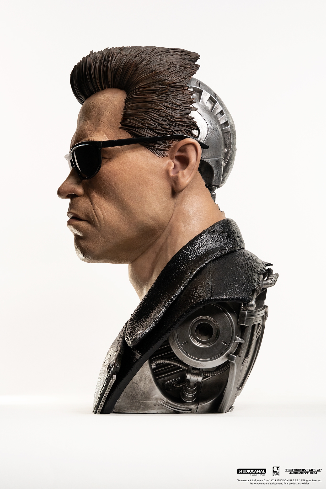 T-800 (Model 101) Art Mask par Pure Arts - buste 1/1 Terminator 2 : Le Jugement Dernier de 47 cm