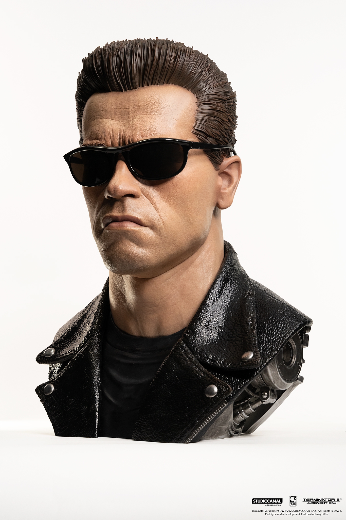 T-800 (Model 101) Art Mask by Pure Arts - Terminator 2: Judgment Day 1/1 scale bust