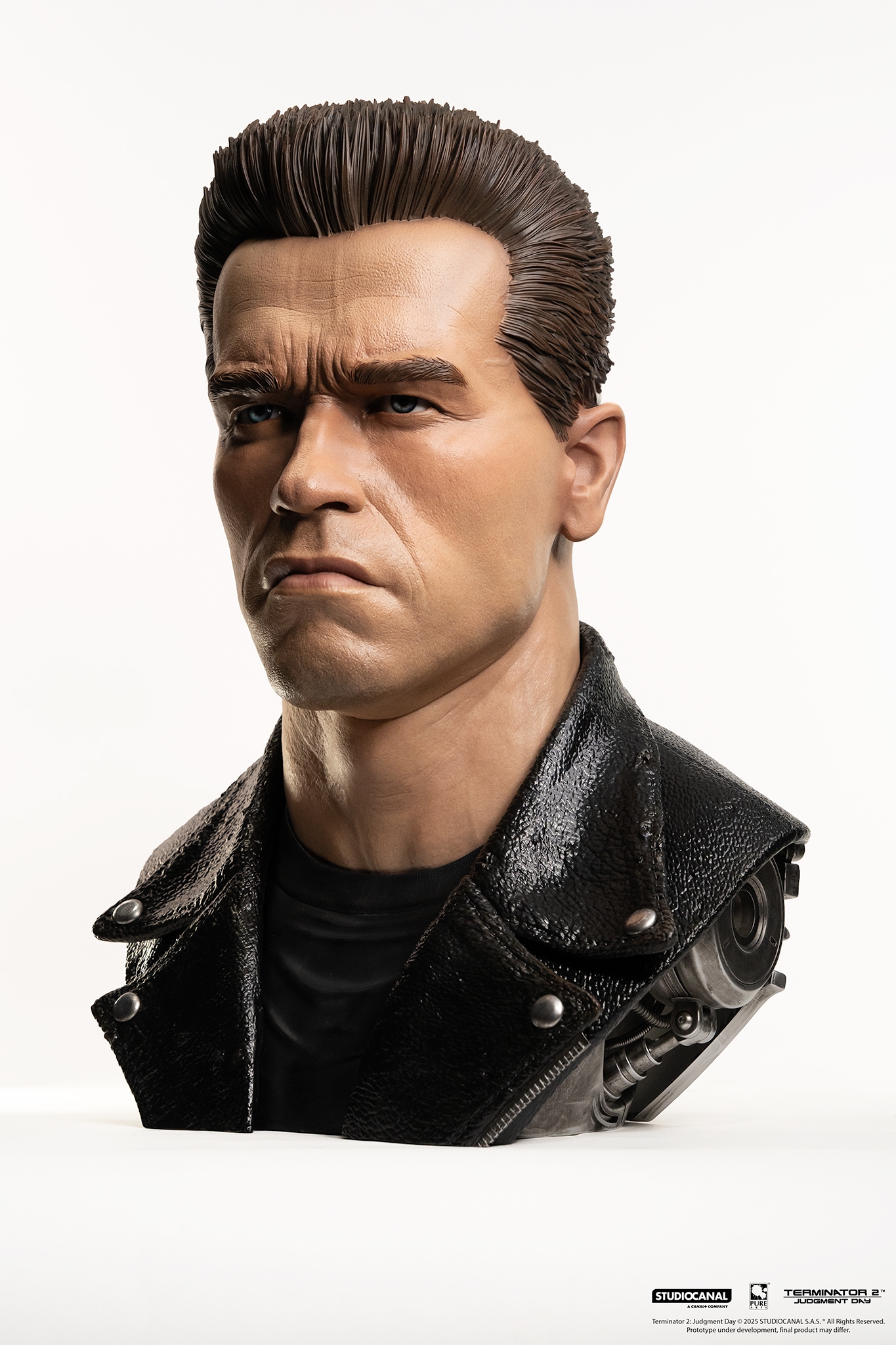 T-800 (Model 101) Art Mask par Pure Arts - buste 1/1 Terminator 2 : Le Jugement Dernier de 47 cm
