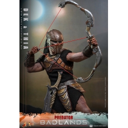 Dek et Thia Collectible Set par Hot Toys - figurines 1/6 Predator : Badlands de 31 cm - Reference MMS850