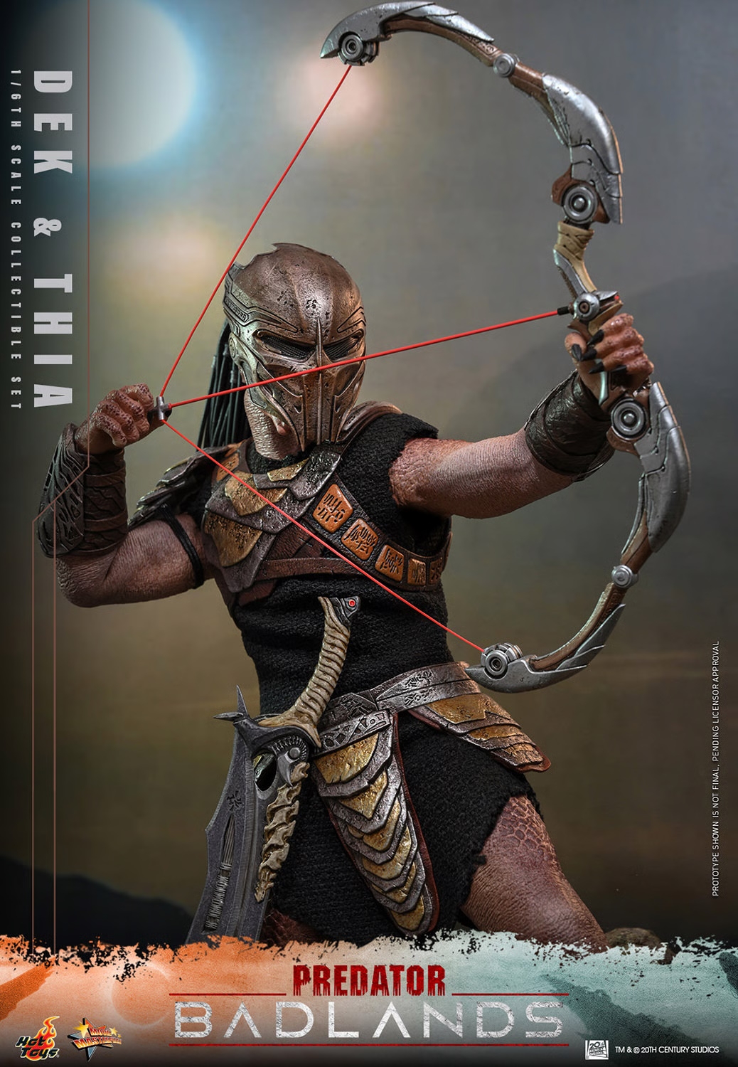 Dek and Thia by Hot Toys Collectible Set version - Predator : Badlands 1/6 scale action figures - Reference MMS850