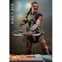 Dek and Thia by Hot Toys Collectible Set version - Predator : Badlands 1/6 scale action figures - Reference MMS850