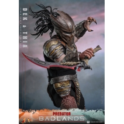 Dek et Thia Collectible Set par Hot Toys - figurines 1/6 Predator : Badlands de 31 cm - Reference MMS850