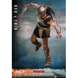 Dek and Thia by Hot Toys Collectible Set version - Predator : Badlands 1/6 scale action figures - Reference MMS850