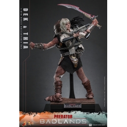 Dek and Thia by Hot Toys Collectible Set version - Predator : Badlands 1/6 scale action figures - Reference MMS850