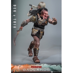 Dek and Thia by Hot Toys Collectible Set version - Predator : Badlands 1/6 scale action figures - Reference MMS850