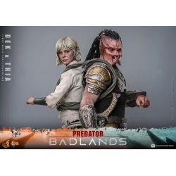 Dek and Thia by Hot Toys Collectible Set version - Predator : Badlands 1/6 scale action figures - Reference MMS850