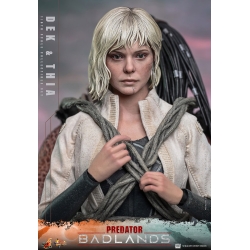 Dek et Thia Collectible Set par Hot Toys - figurines 1/6 Predator : Badlands de 31 cm - Reference MMS850