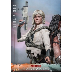 Dek and Thia by Hot Toys Collectible Set version - Predator : Badlands 1/6 scale action figures - Reference MMS850