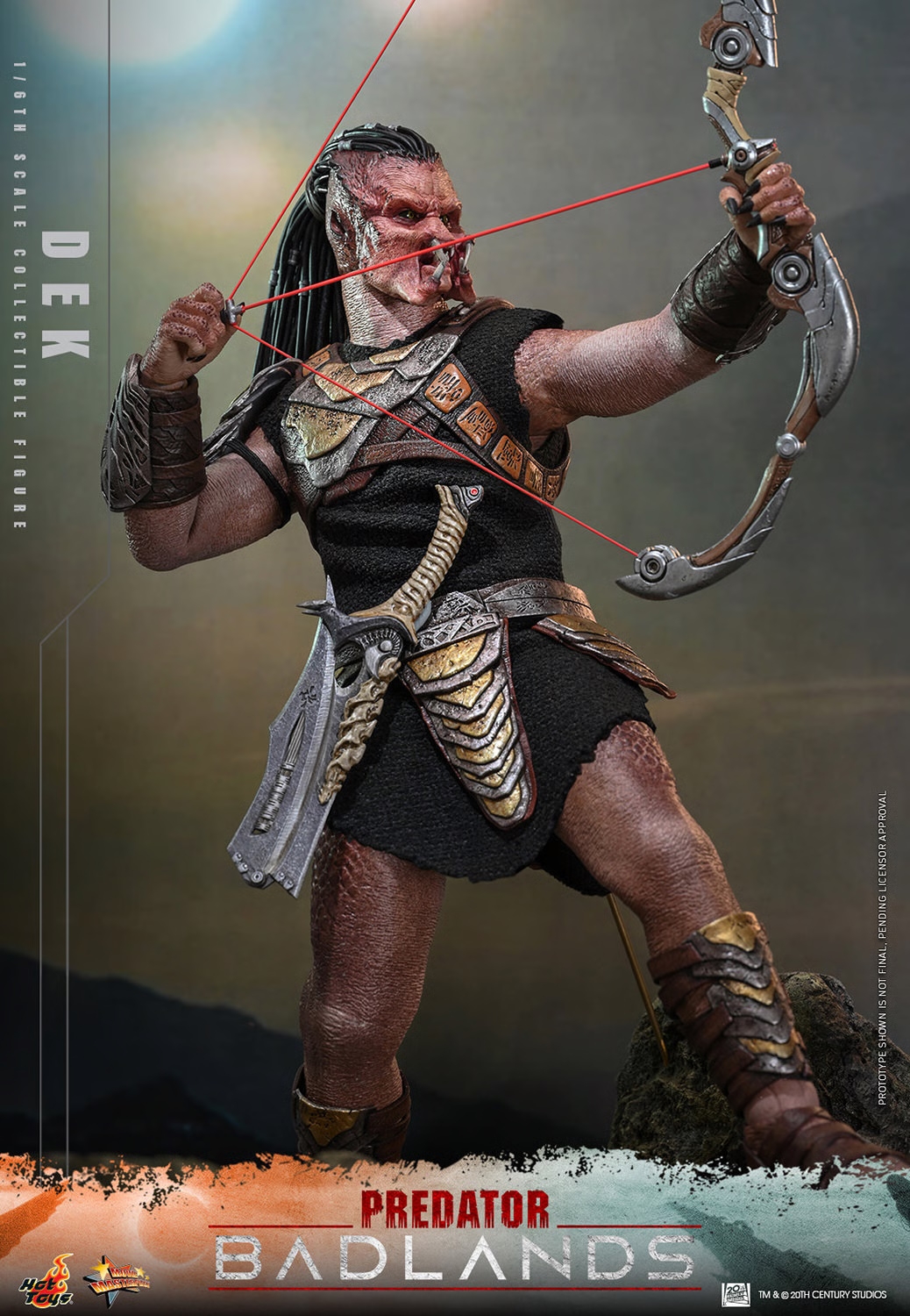 Dek Collector Edition par Hot Toys - figurine 1/6 Predator : Badlands de 31 cm - Reference MMS849
