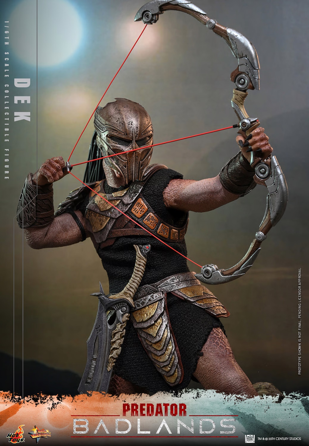 Dek Collector Edition par Hot Toys - figurine 1/6 Predator : Badlands de 31 cm - Reference MMS849